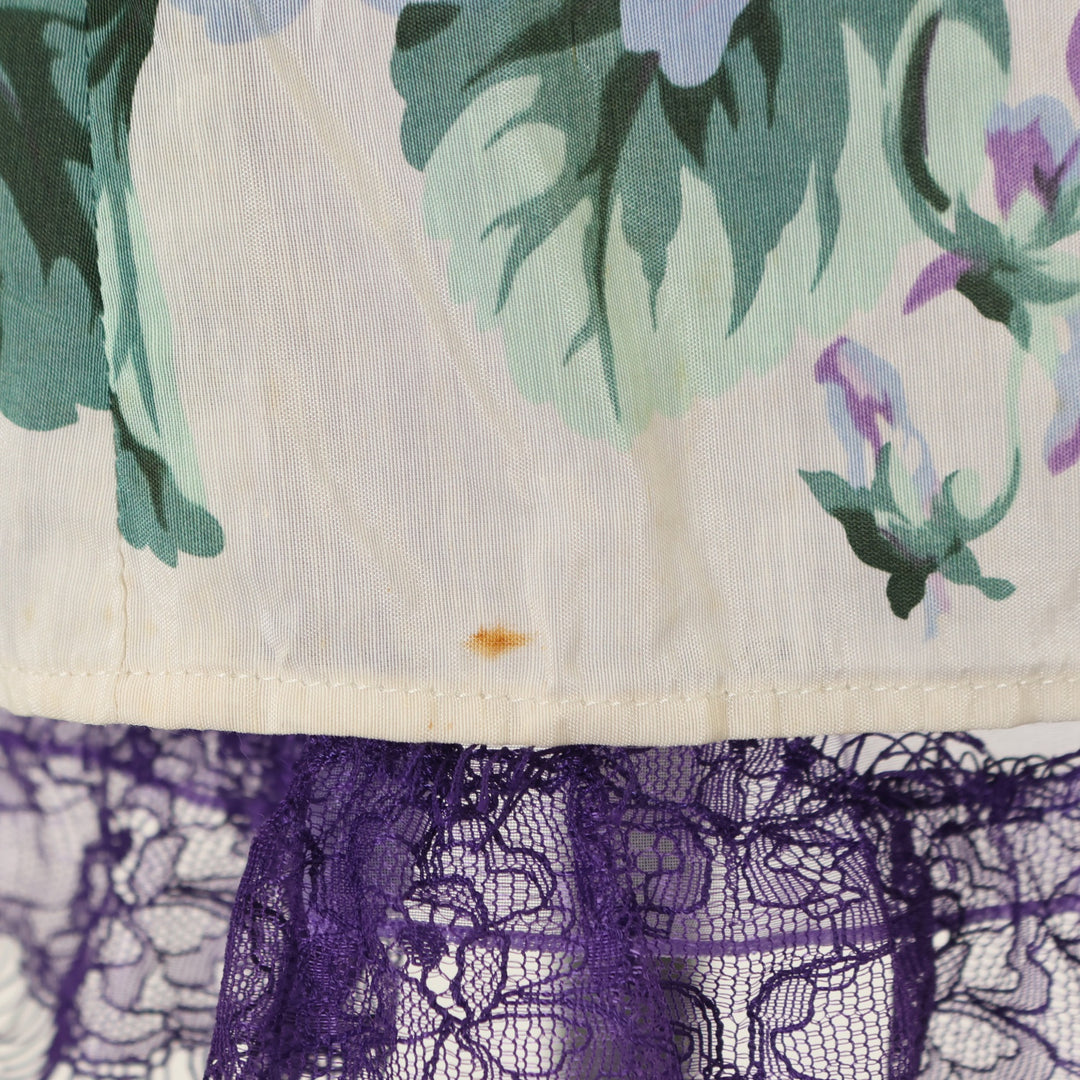 USED】【Lois CRAYON/Mサイズ】紫陽花スミレプリントノースリーブ