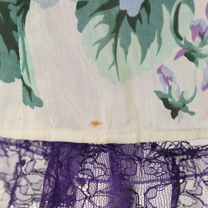 USED】【Lois CRAYON/Mサイズ】紫陽花スミレプリントノースリーブ