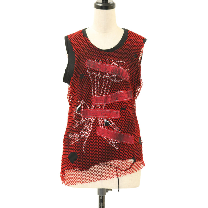 USED】ANARCHY メッシュレイヤードクラッシュタンク | h.NAOTO