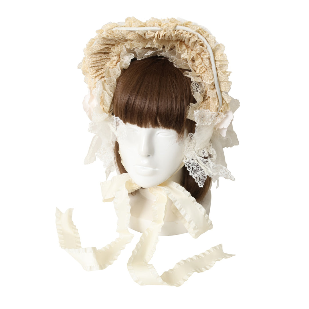 Triple fortune レース　ボンネット　ホワイト　白 u-21418-00_1080x.jpg?v=1759459243