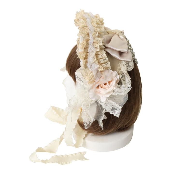 Triple fortune ボンネット　黒 USED】レースボンネット | Triple*fortune | ロリータ ゴスロリ