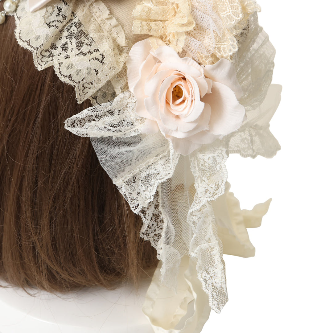 USED】レースボンネット | Triple*fortune | ロリータ ゴスロリ