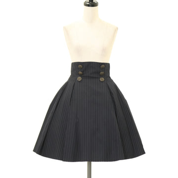 USED】ANARCHY スカルプリントミニスカート | h.NAOTO