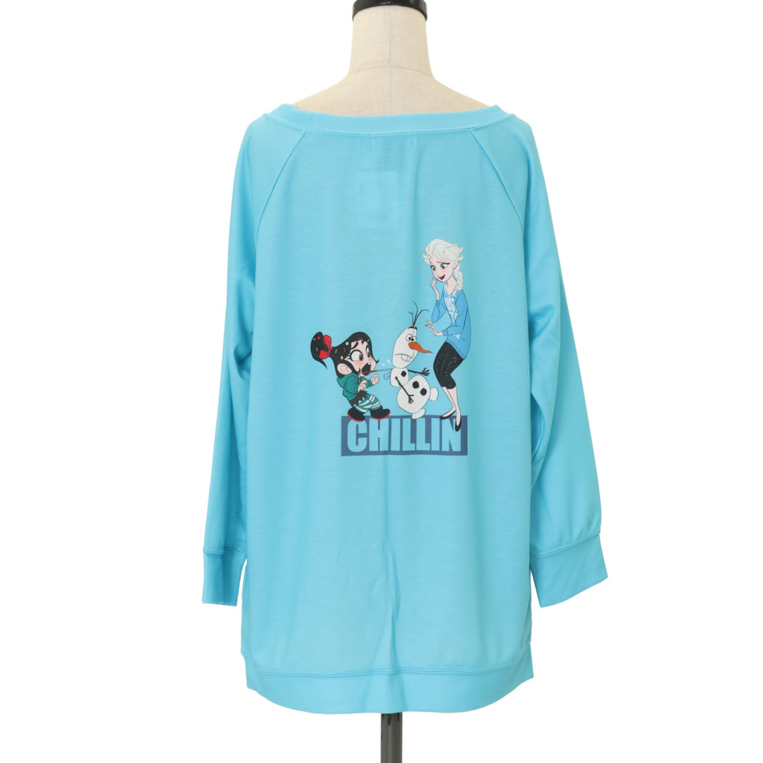 み*ゆ様 【新品未使用】シークレットハニー エルサ シュガーラッシュ ロングTシ USED】【Disney】プリンセス・ロングTシャツ/エルサ (シュガー