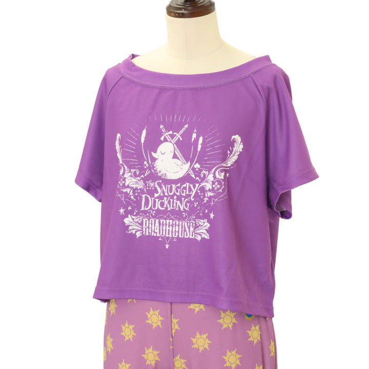 USED】【Disney】プリンセス・クロップドTシャツ+プリンセス・レギンス