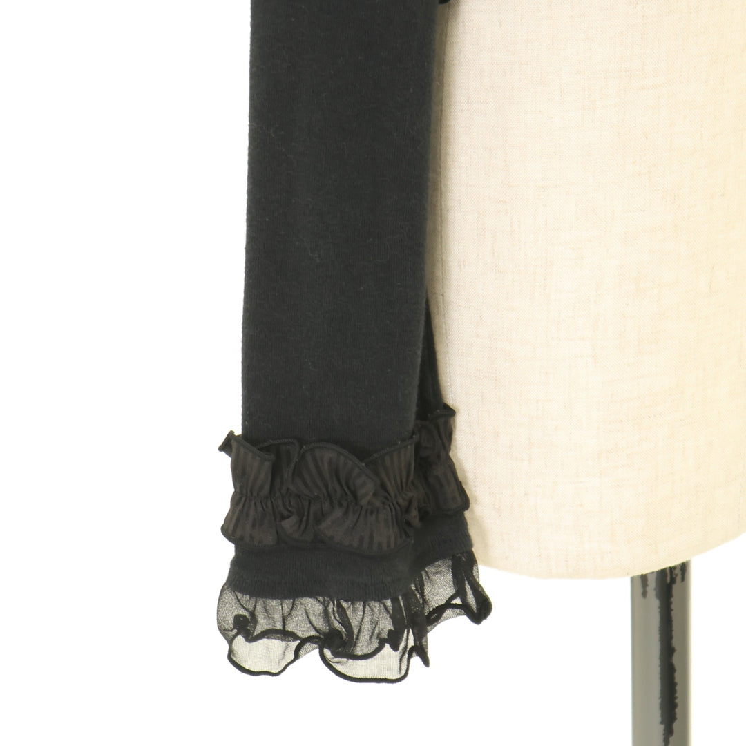 h.naoto FRILL フリル刺繍ボレロ h.NAOTO FRILL エイチナオトフリル