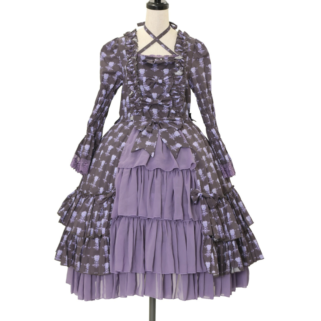 USED】【サイズ1】Rosy Bouquet Dress | ATELIER-PIERROT | ロリータ