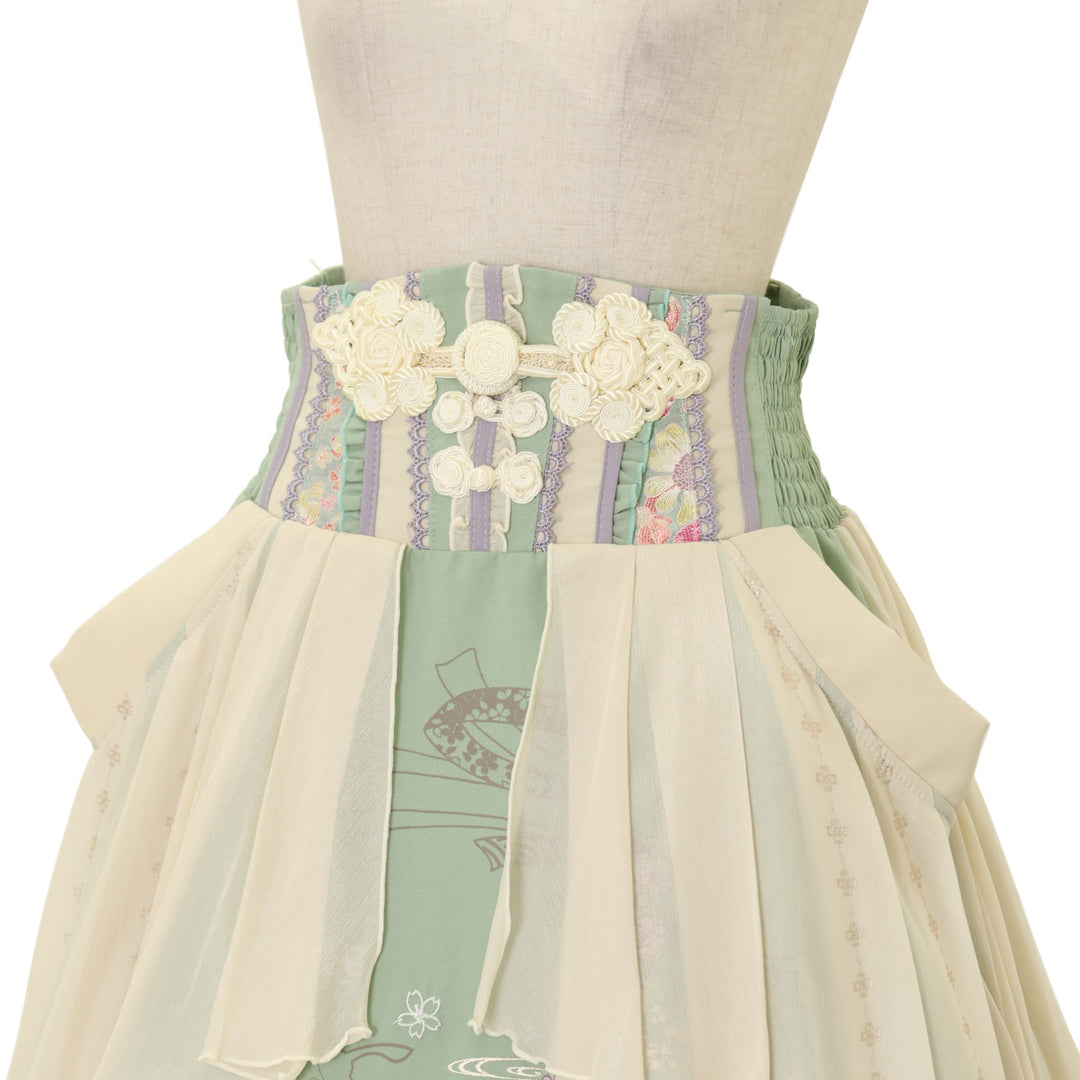 a*.様 新品タグ付き✴︎花霞の夢 スカート✴︎ ozzon 和ロリ USED】ONESTE 花霞の夢 スカート | Ozz On | ロリータ ゴスロリ