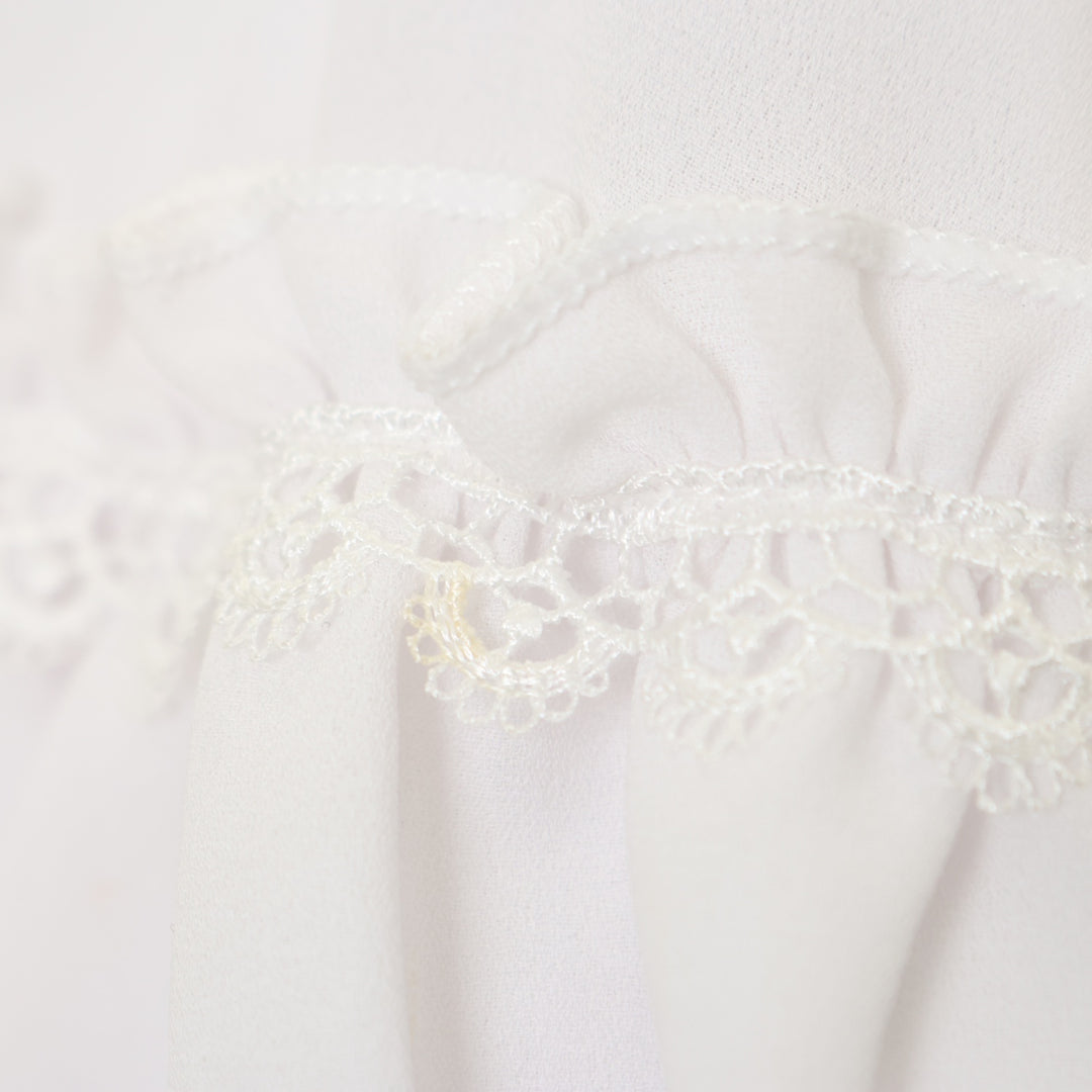 USED】Wレースシャーリング姫袖ブラウス| ATELIER-PIERROT