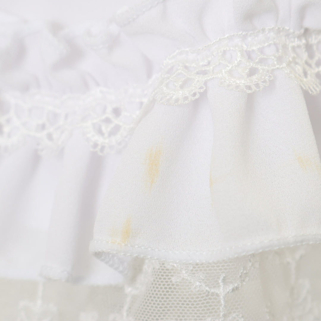 USED】Wレースシャーリング姫袖ブラウス| ATELIER-PIERROT