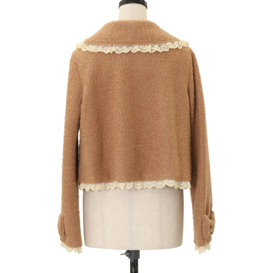 USED】Teddy Ribbon ショートジャケット | BABY, THE STARS SHINE