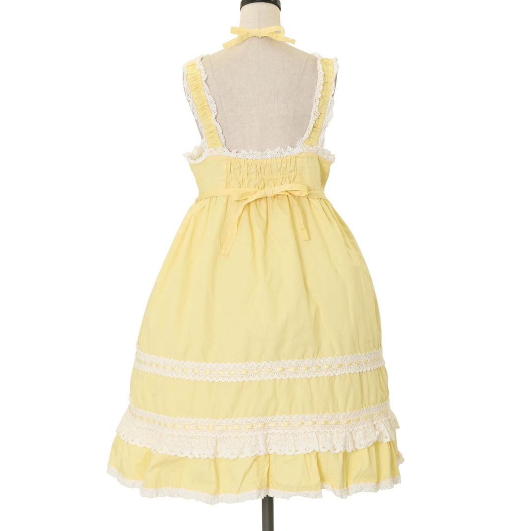 USED】ベビードールジャンパースカート（ひよこ色） | BABY, THE STARS