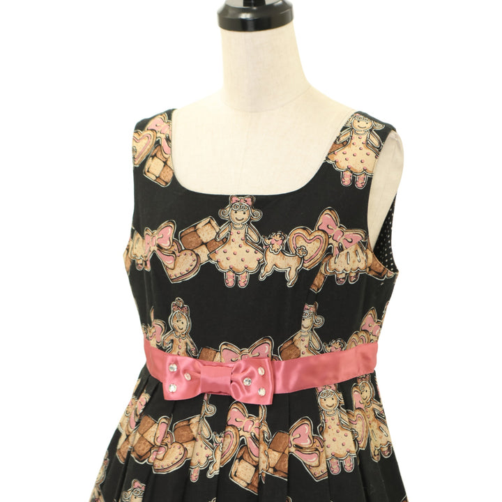 希少　Emily temple cute クッキー柄　ジャンパースカート USED】クッキープリント ジャンパースカート | Emily Temple cute