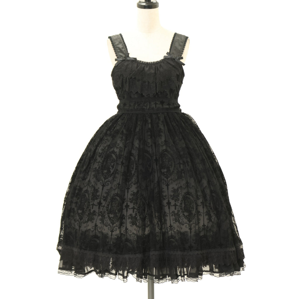 USED】骸骨少女ジャンパースカート | Triple*fortune | ロリータ