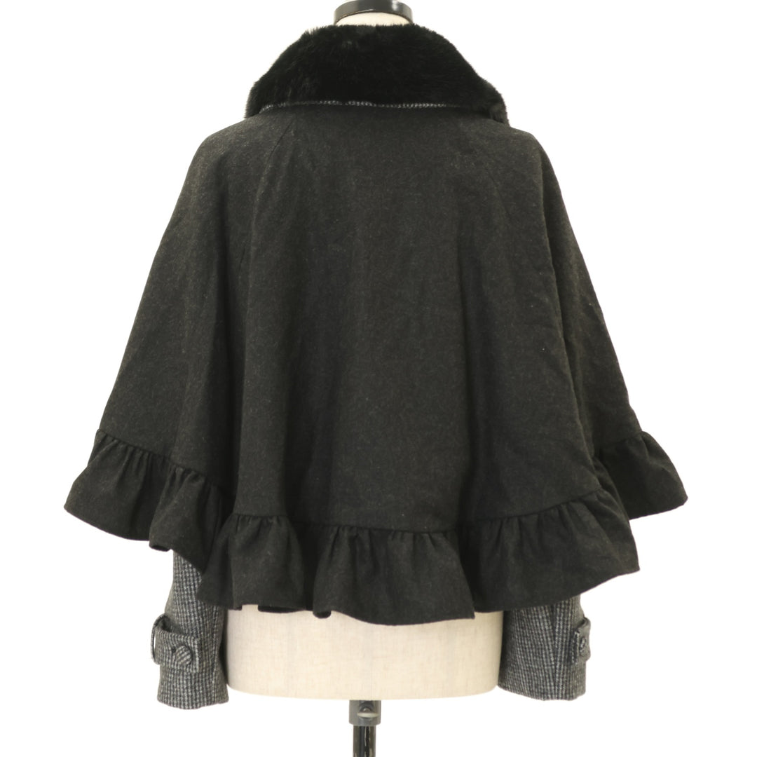 USED】【Lサイズ】Gretelショートケープコート | Sheglit Wunderwelt