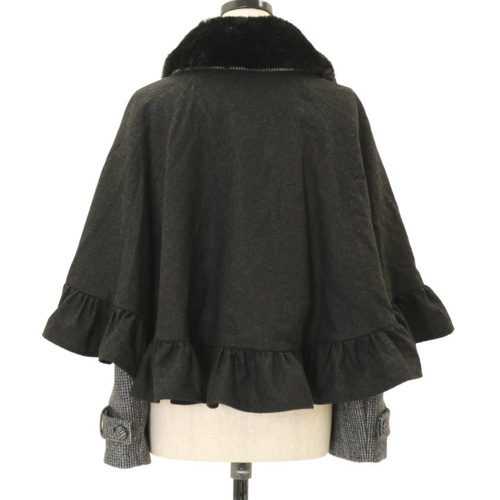 sheglit ケープ USED】【Lサイズ】Gretelショートケープコート | Sheglit Wunderwelt