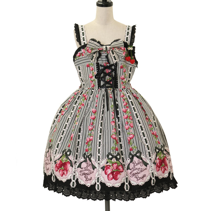 USED】Chained berry memoir柄 ジェニー ジャンパースカート | BABY