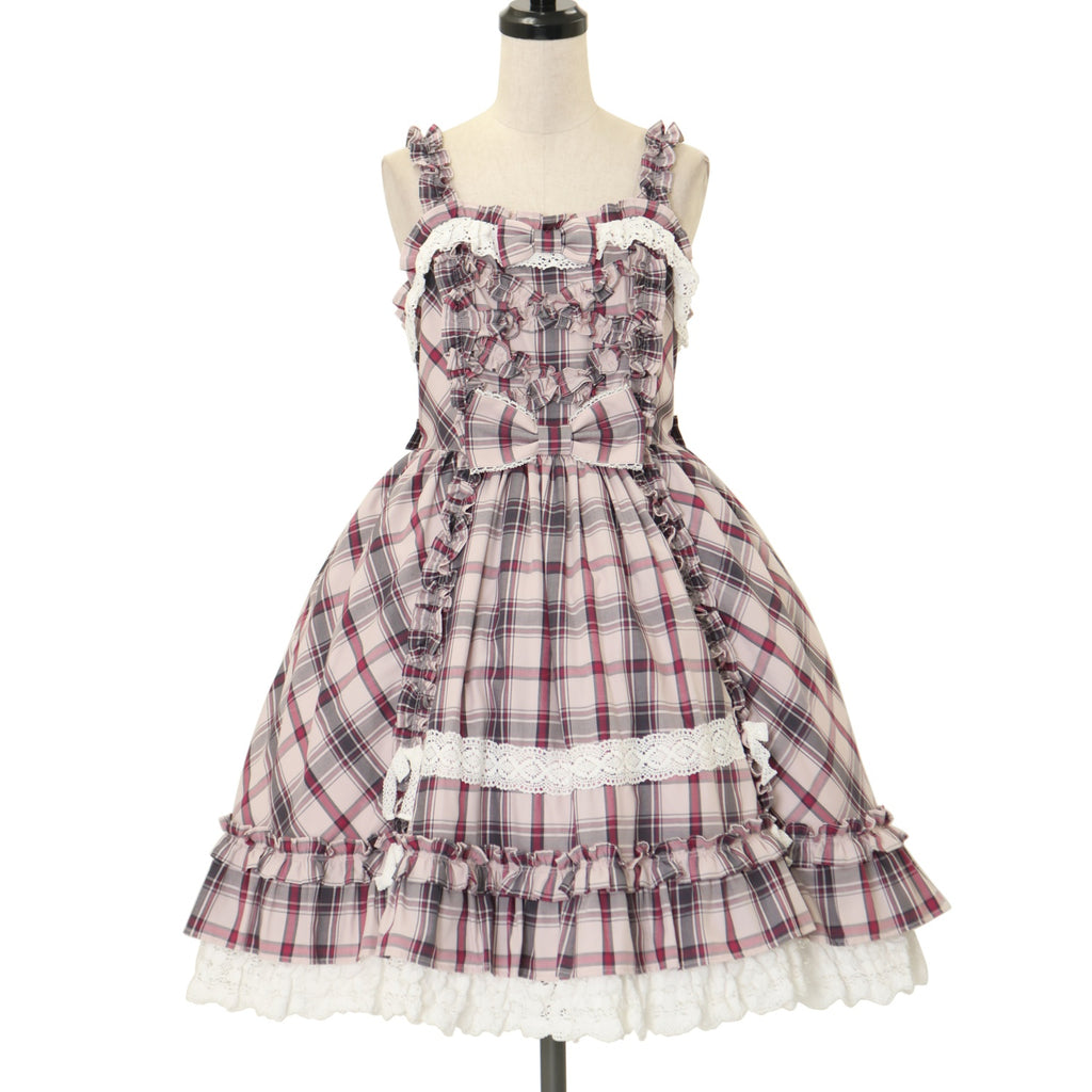 angelic pretty スカート　ピンク　チェック　タータン　ロリータ angelic pretty スカート ピンク チェック タータン ロリータ