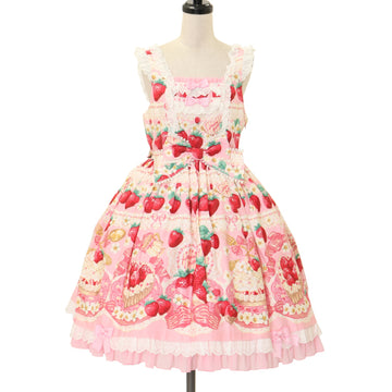 USED】Little Bunny Strawberryワンピース | Angelic Pretty