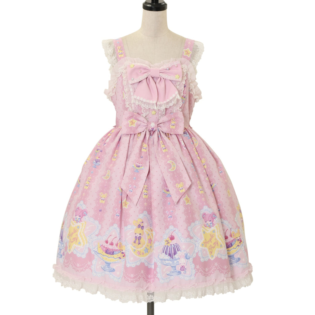 Dreamy Night Cakesジャンパースカートセット USED】Dreamy Night Cakesジャンパースカート | Angelic Pretty