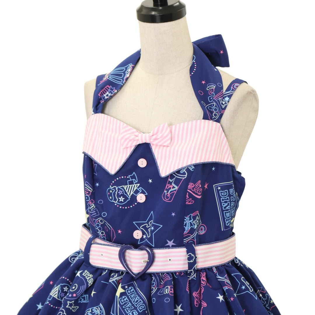 USED】Neon Star Dinerジャンパースカート | Angelic Pretty
