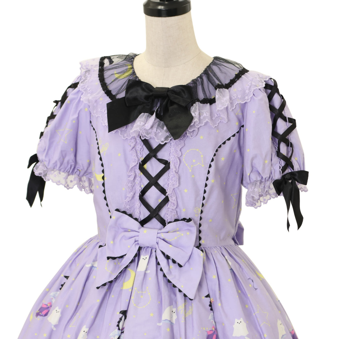 AngelicPrettyワンピース USED】Magical Milk Catsワンピース | Angelic Pretty Wunderwelt