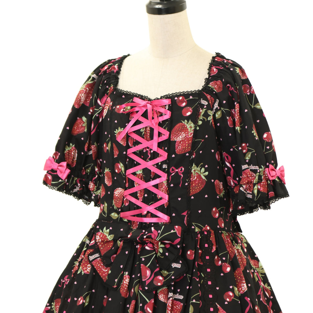 USED】【プラスサイズ】Lady Fruit 半袖ワンピース | metamorphose