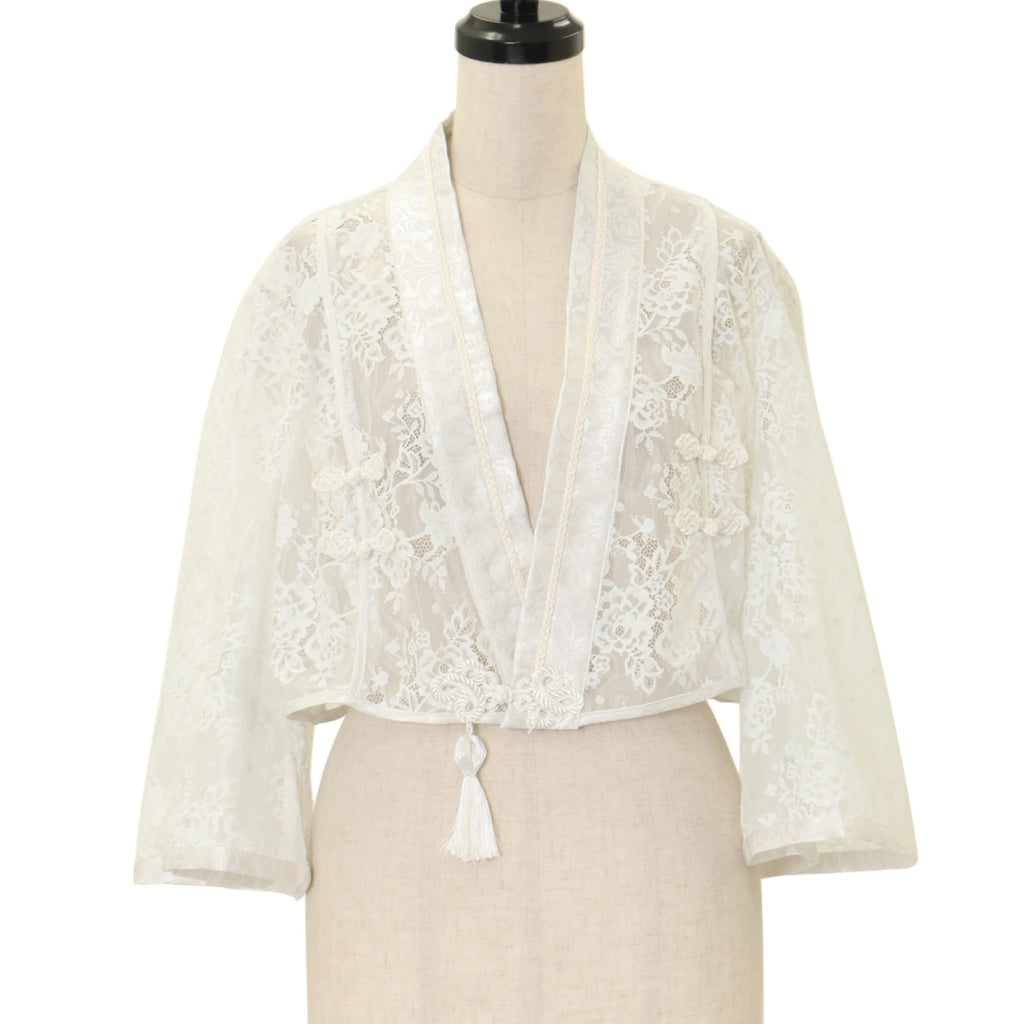 星箱works　ダマスクチャーム　ショートレースボレロ　売り切りたい為値下げ中 USED】ダマスクチャーム ショートレースボレロ | 星箱Works