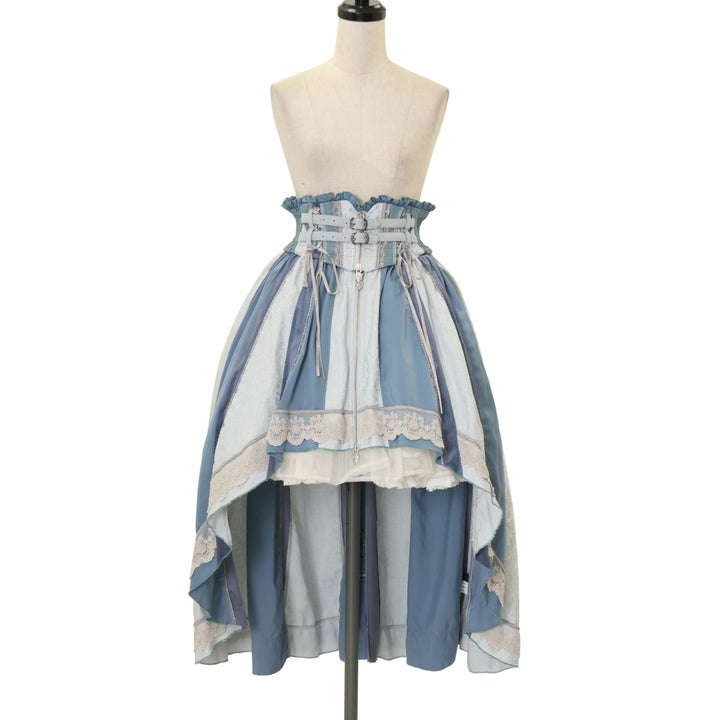 ozz My cup of teaコルセットスカート light blue USED】ONESTE ダブルベルトコルセットスカート | Ozz On Wunderwelt