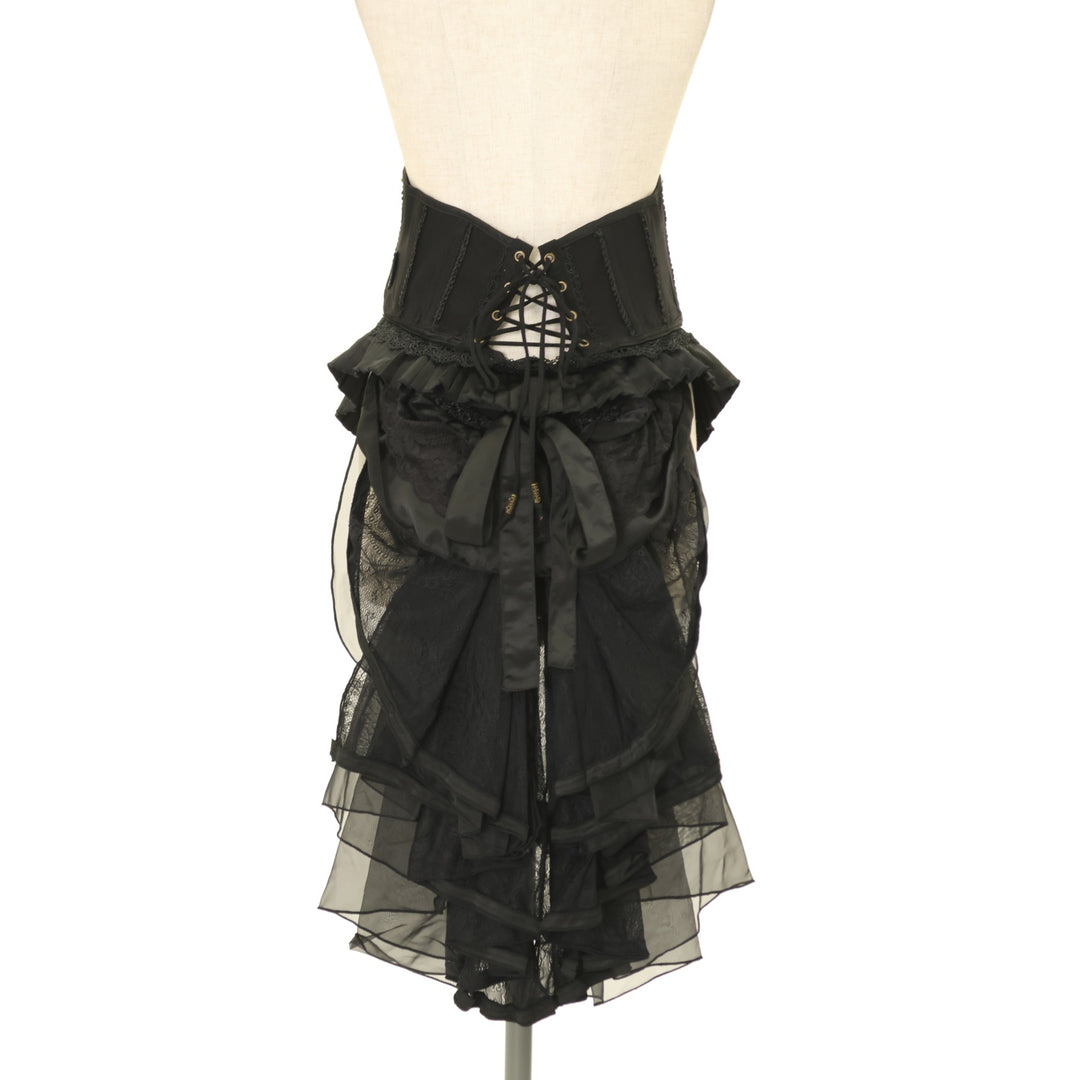 ozz コルセットギャル　y2k Ozz Croce Collection】 Toward Eternal Light ─ Corset Skirt
