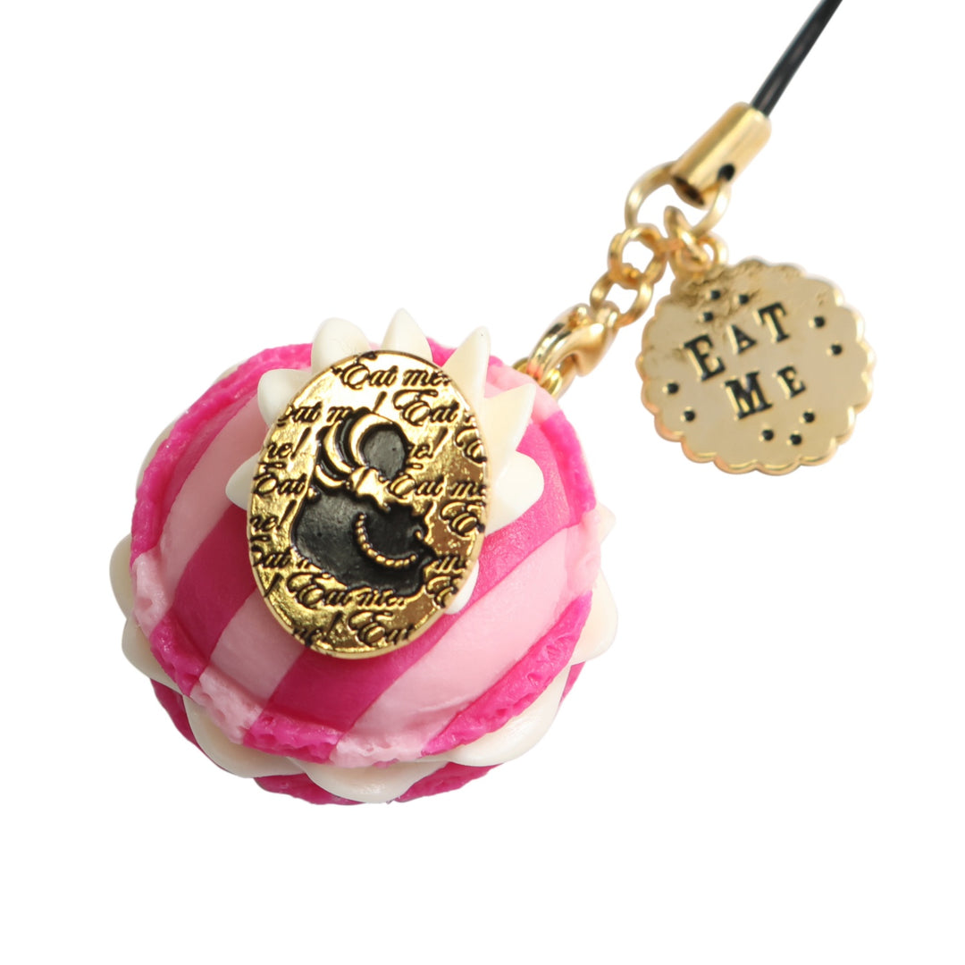 USED】【Disney】チェシャネコ/マカロン ストラップ | Q-pot