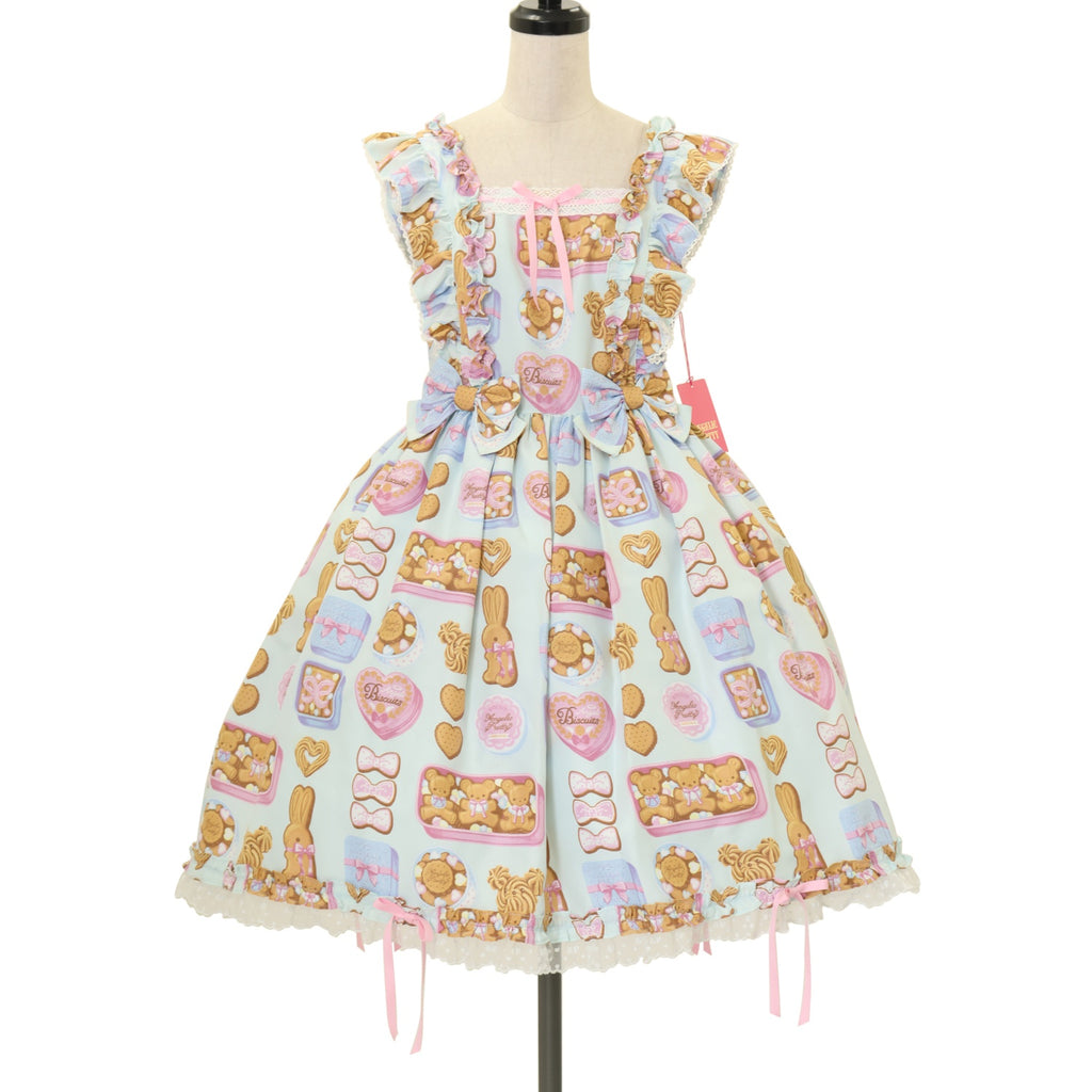 USED】Sweet Cookie Boxジャンパースカート| Angelic Pretty