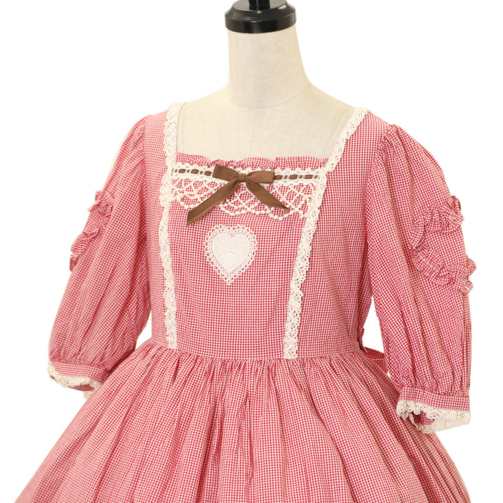 USED】Petit Gingham Heartワンピース | Angelic Pretty | ロリータ