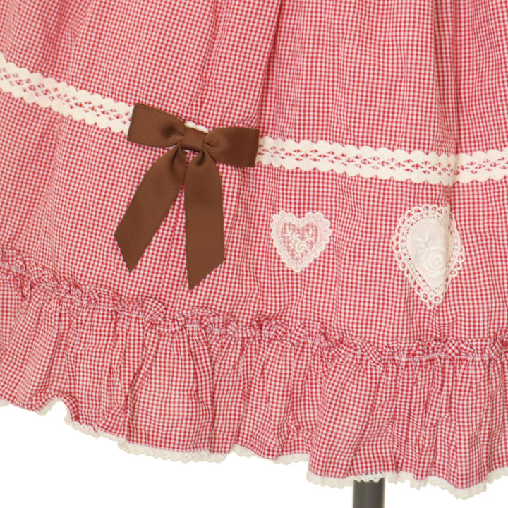 USED】Petit Gingham Heartワンピース | Angelic Pretty | ロリータ