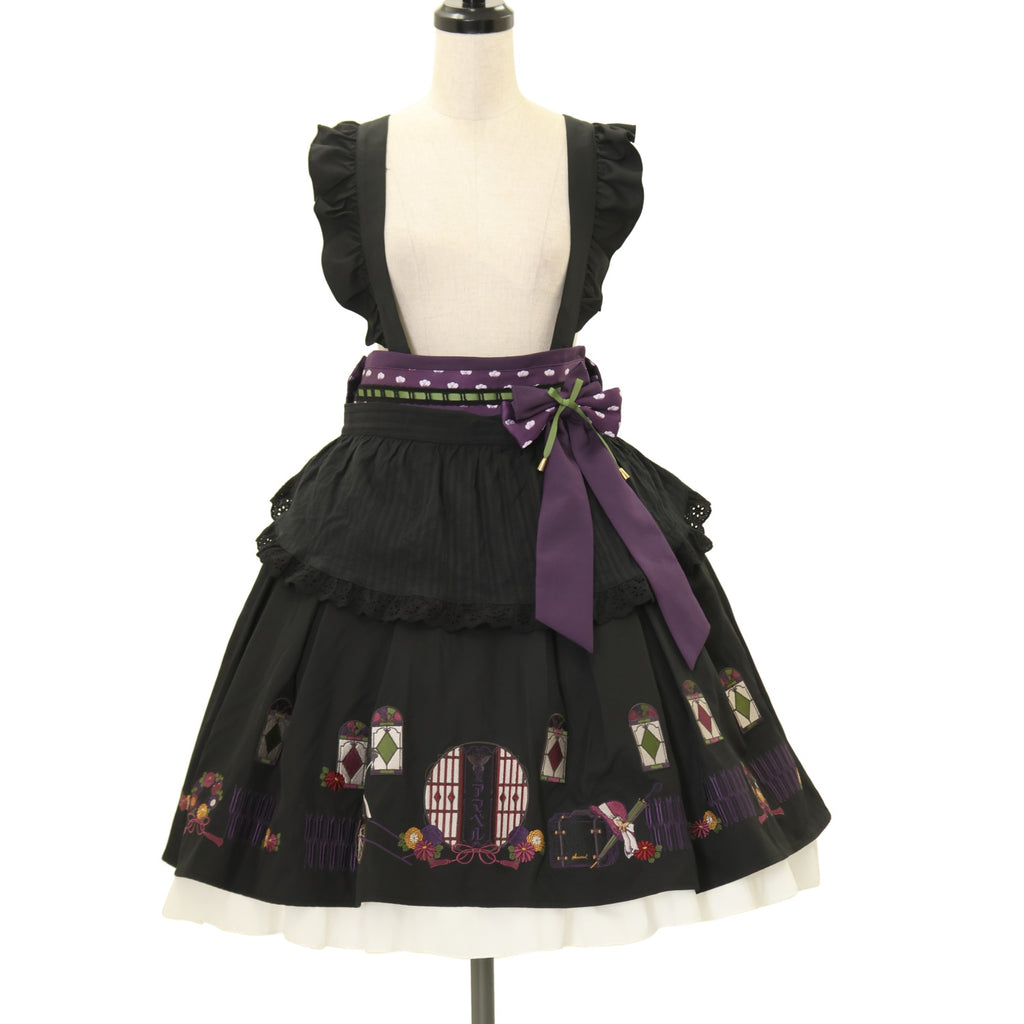 ☆お値下げしました☆Amavel 大正浪漫の夢紀行シリーズ USED】大正浪漫の夢紀行ミドルスカート| Amavel Wunderwelt - Gothic
