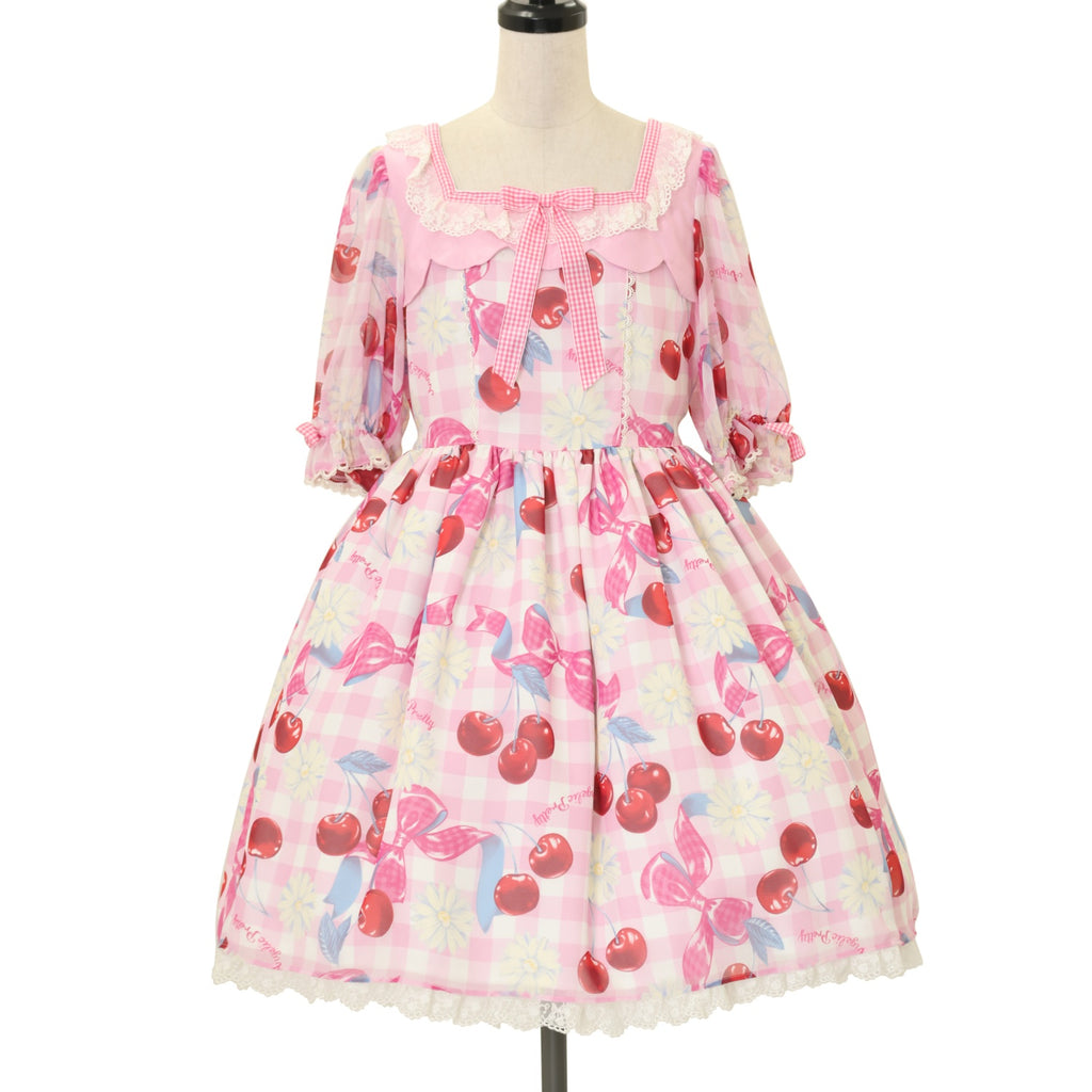 USED】Sweet Cherry Margaretワンピース | Angelic Pretty Wunderwelt