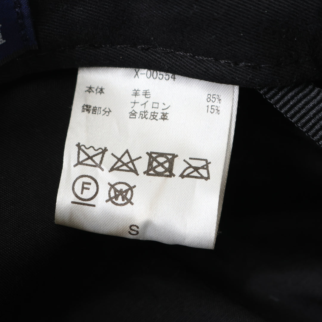 USED】【Sサイズ】エンブレムバッチ付きミリタリー風ハット | Moi-même