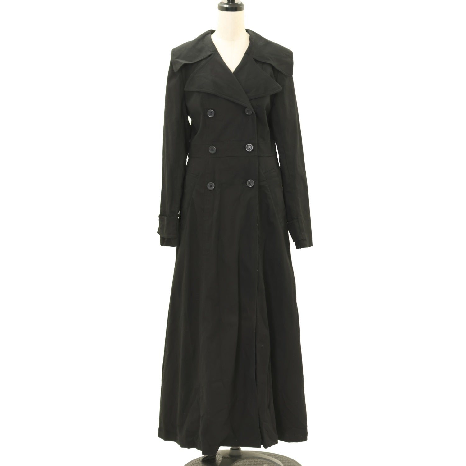 BLACK PEACE NOW トレンチコート ブラック USED】【Mサイズ】ロングトレンチコート | BLACK PEACE NOW | ロリータ