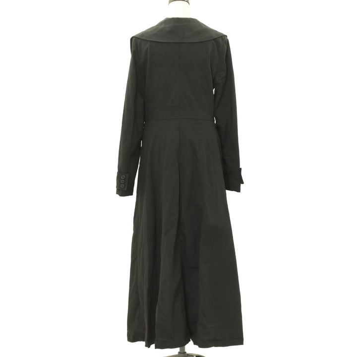 BLACK PEACE NOW トレンチコート メンズ ブラック Mサイズ USED】【Mサイズ】ロングトレンチコート | BLACK PEACE NOW | ロリータ