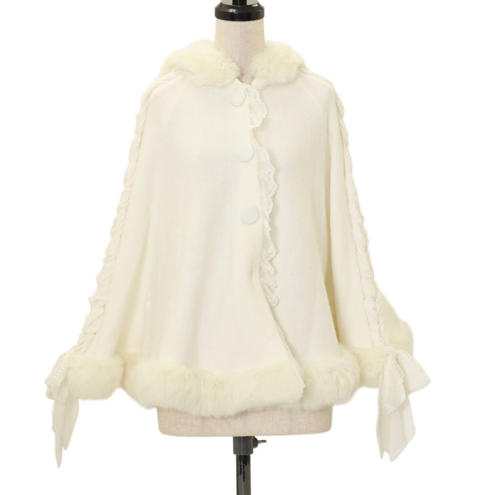 USED】【mellfy memory】ホイップcreamニットポンチョ | その他