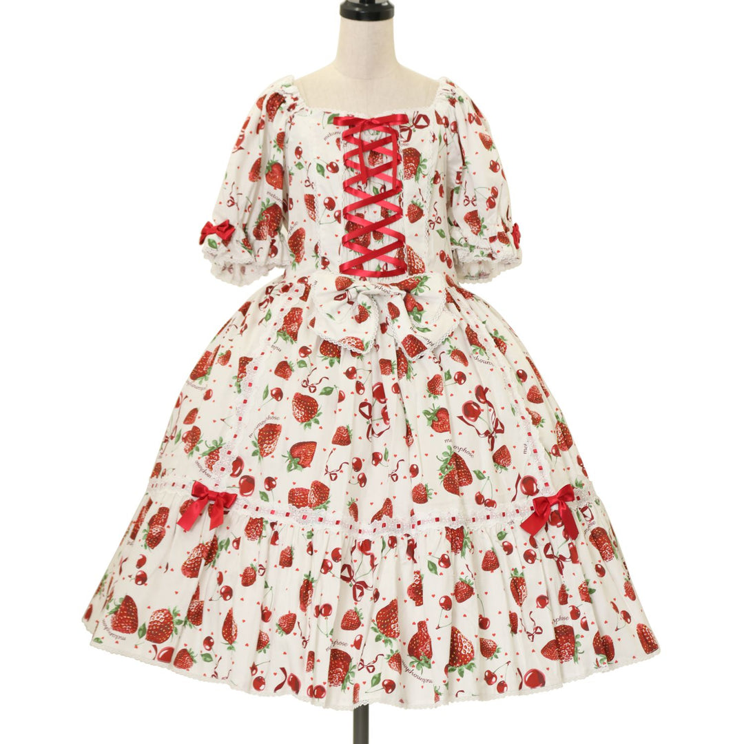 USED】【プラスサイズ】Lady Fruit 半袖ワンピース | metamorphose