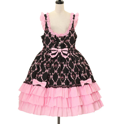 USED】クラウン刺繍ジャンパースカート | Innocent World Wunderwelt