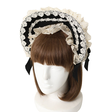 USED】【Mサイズ】アンティークブーケ衿付きジャンパースカート