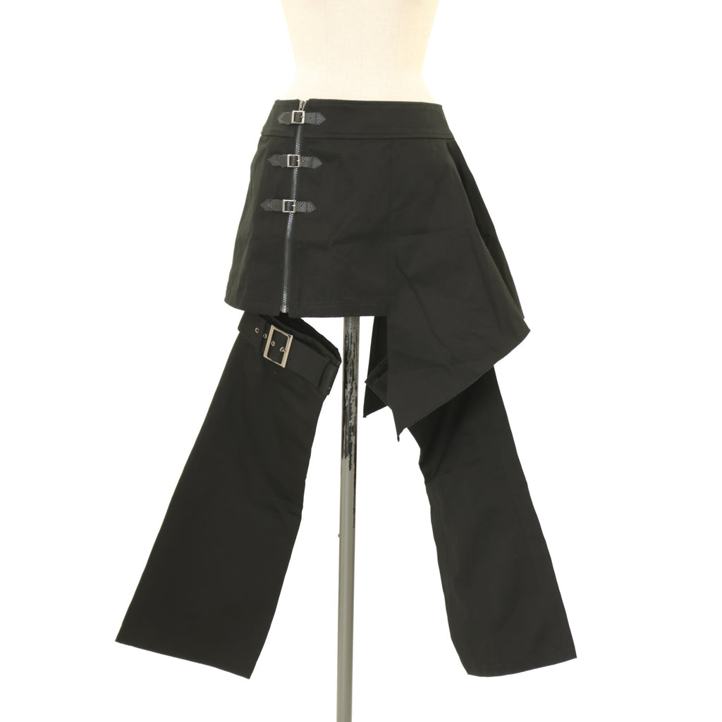 【裏原系】アンダーカバー スカート【当時物】 USED】【Mサイズ】ベルトレッグカバー付アシメスカート | BLACK PEACE