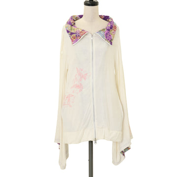 USED】Blood クラッシュニットケープカーディガン | h.NAOTO