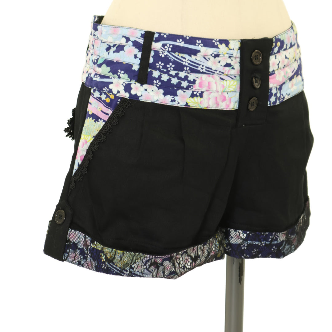 USED】gouk 和柄切り替えショートパンツ | h.NAOTO Wunderwelt Online