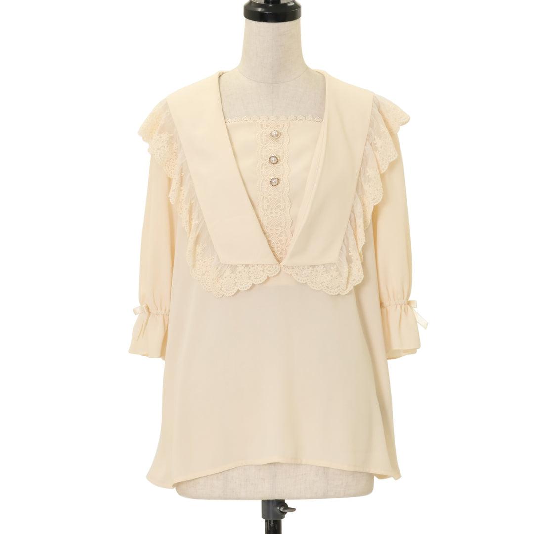 USED】【axes femme kawaii/Mサイズ】マリアンヌブラウス | axes femme