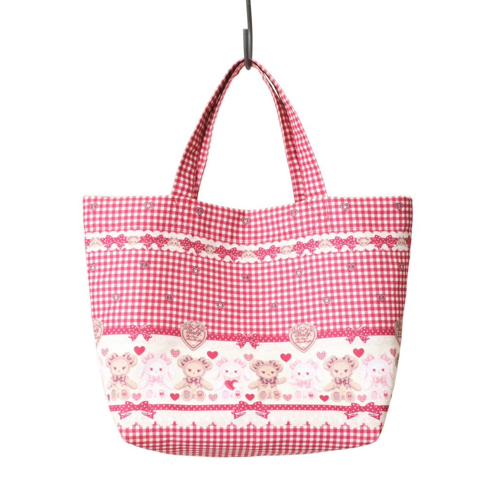 USED】くみゃちゃんのSweet Heart Check柄ミニトートBag | BABY, THE 