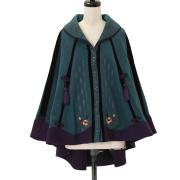 ozz on　OZZ ONESTE　和服ケープ　マント USED】ONESTE 矢絣プリント入り和風マント | Ozz On Wunderwelt Online