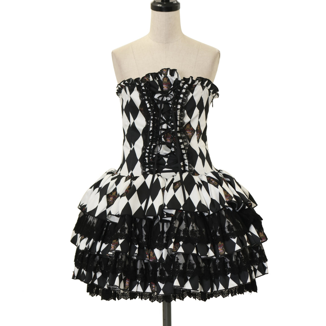 USED】Diamond Circus ミニコルセットワンピース | ATELIER-PIERROT